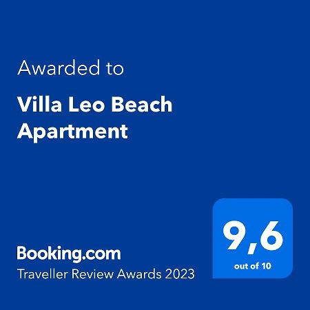 Villa Leo Beach Apartment Podgora Ngoại thất bức ảnh